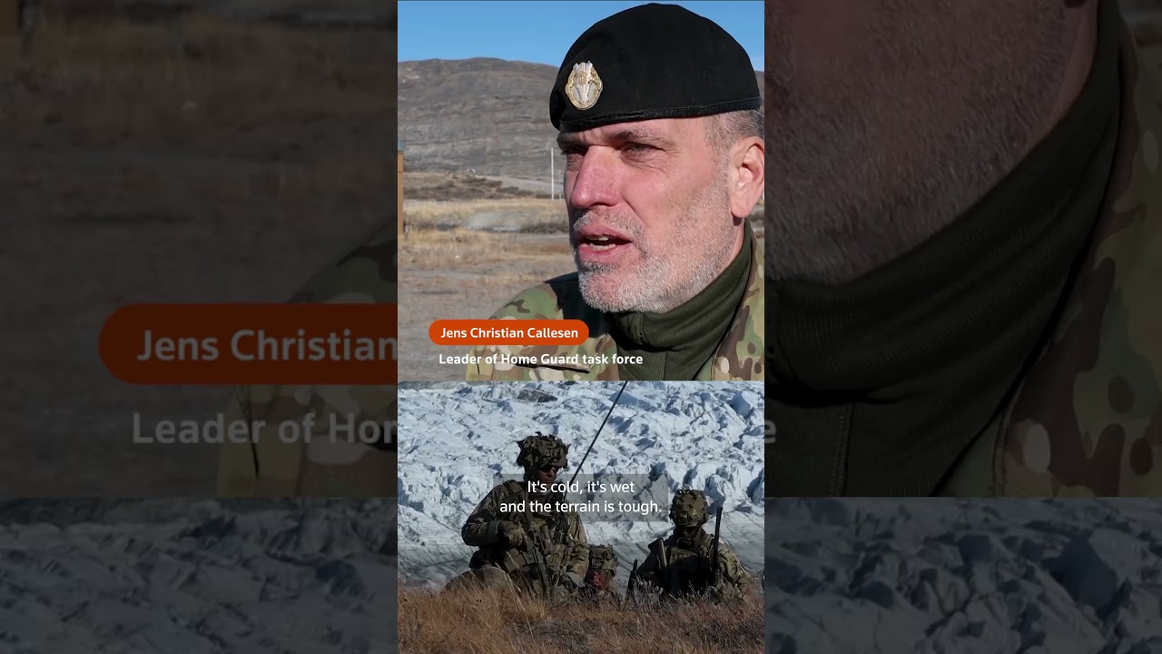 Denmark leads military training exercises in Greenland