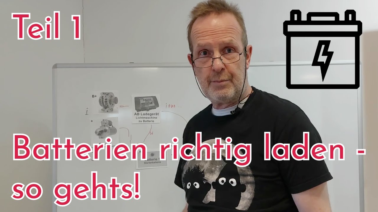 🔋 Bordelektrik #14.1 Entwicklung über die Jahre: Motorbatterien laden | von Busse Yachtshop