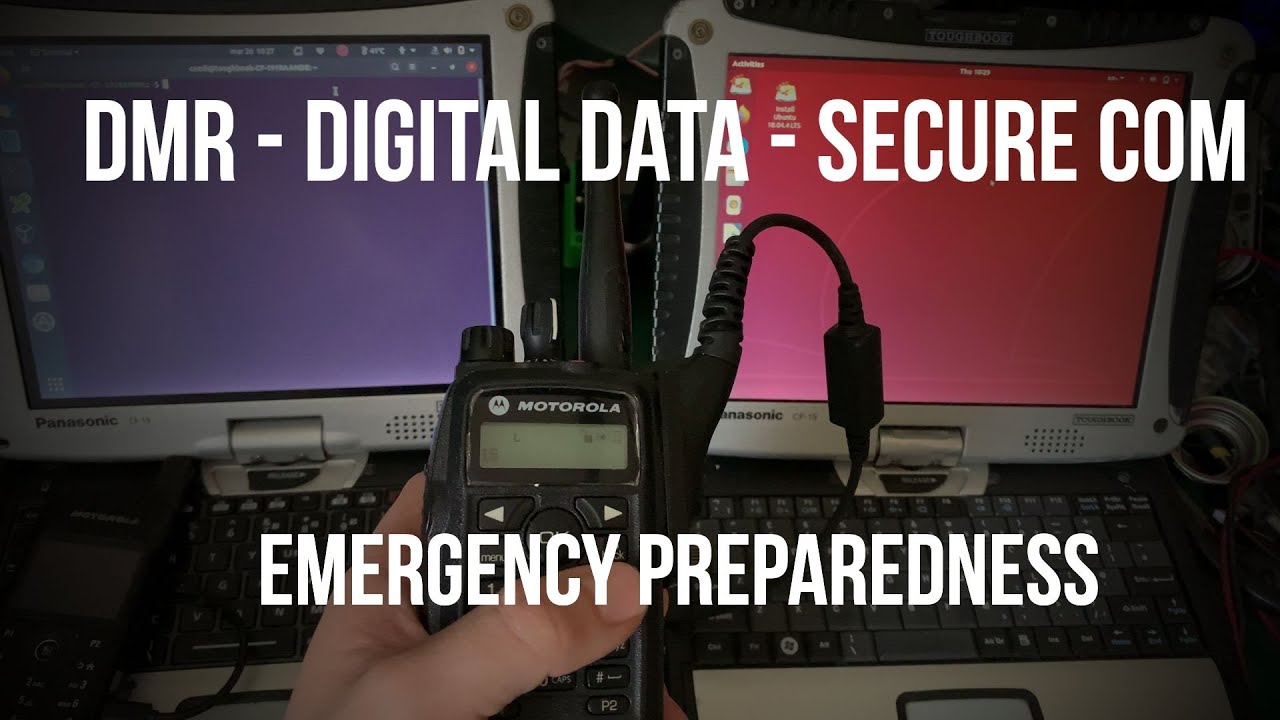 emergency preparedness - Mototrbo DMR radio for TCP/IP digital secure data communication.