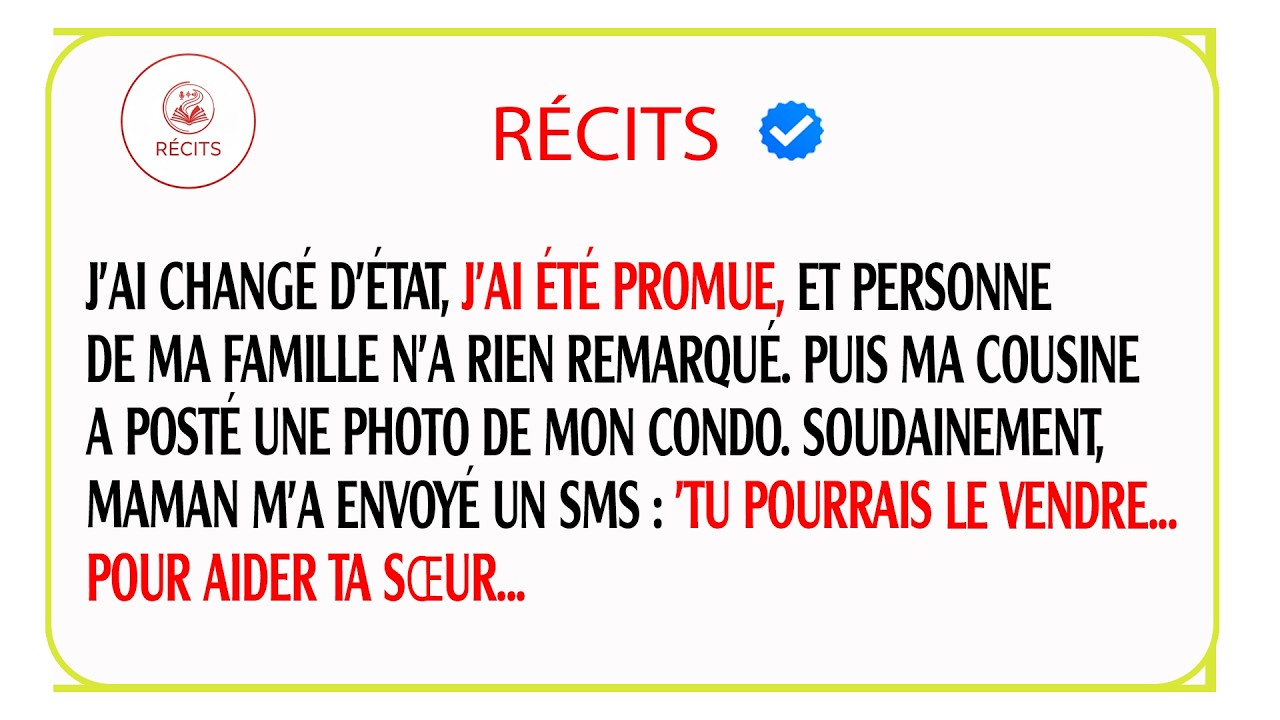 Ma famille me réclame 6000 euros je leur renvoie une facture de 14250 euros et je disparais