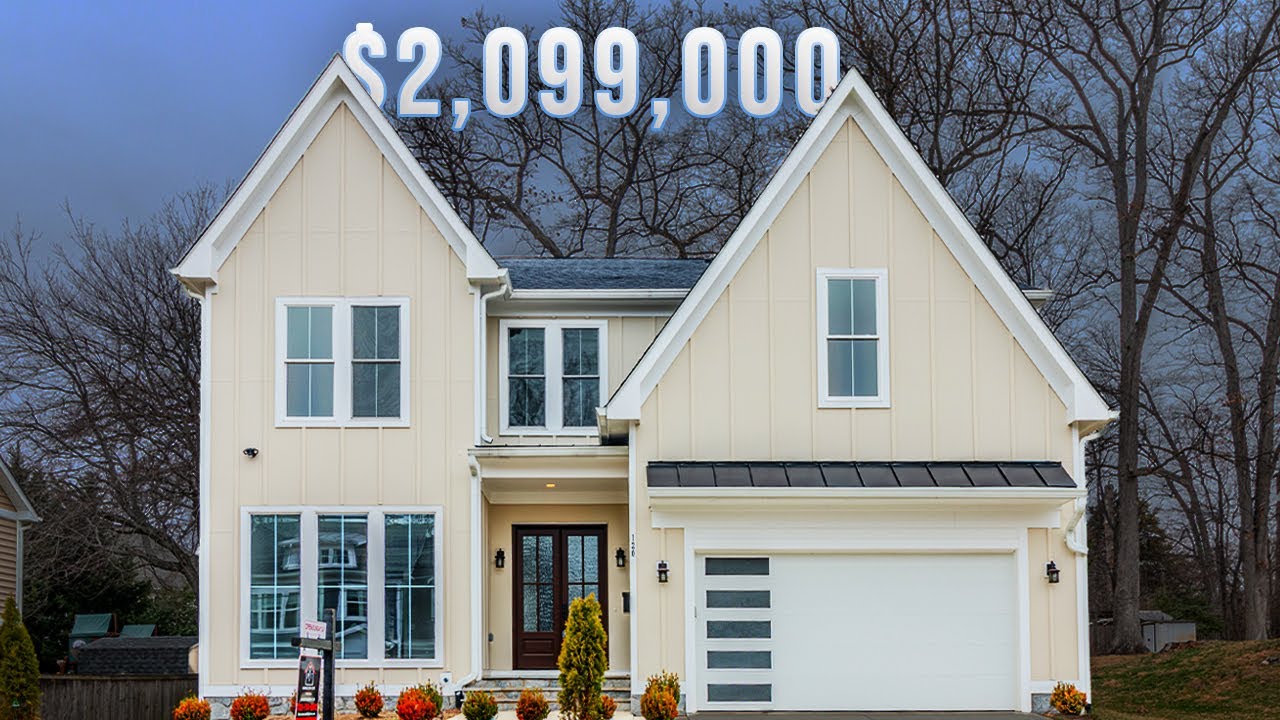 6 Beds 6.5 Baths Luxury Craftsman Home | Vienna, VA | Custom Built | New Construction | Move-in NOW