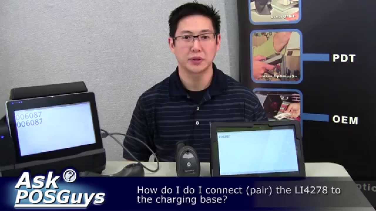Спросите у POSGuys: Как выполнить сопряжение LI4278?