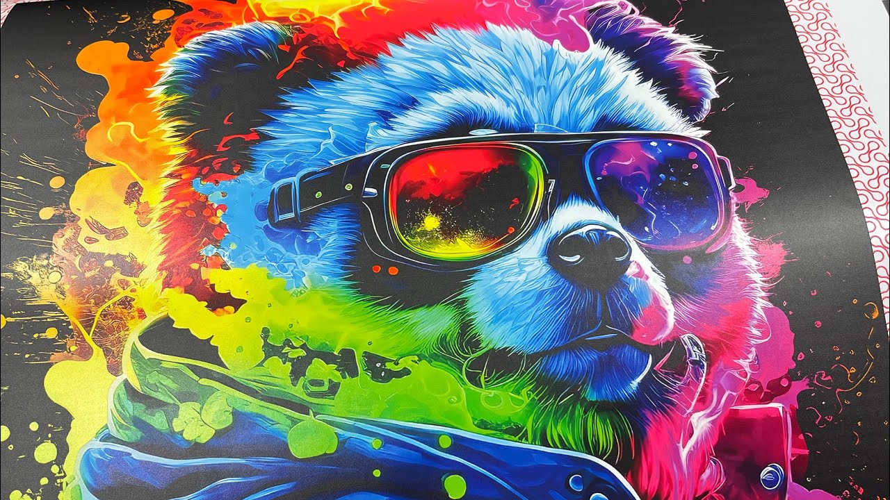 Xu hướng mới in màu dạ quang - Hiệu ứng ấn tượng của TEXTEK UV-S1600