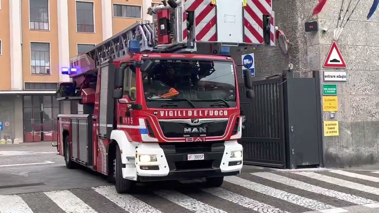 Uscita APS SAF + FORD RANGER + APS MAN II SERIE + AUTOSCALA MAN IN EMERGENZA!