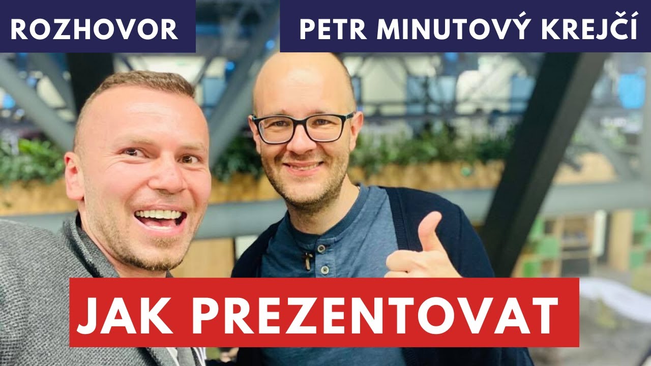 Jak správně prezentovat (nejen) v angličtině (Petr Minutový Krejčí)