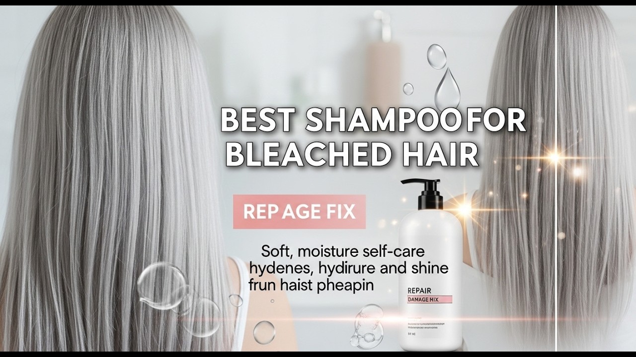 ✅ TOP 5 Best Shampoos for Bleached Damaged Hair That Actually Repair
