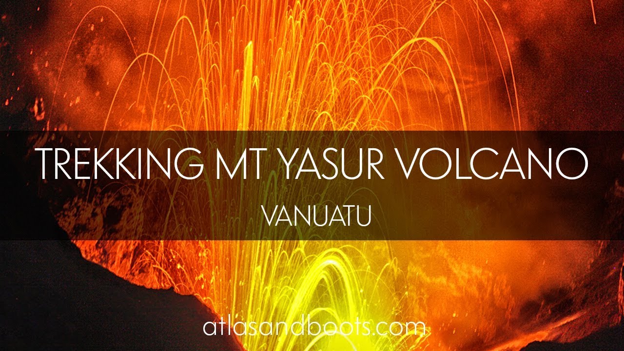 Trekking an Active Volcano, Mt Yasur, Vanuatu
