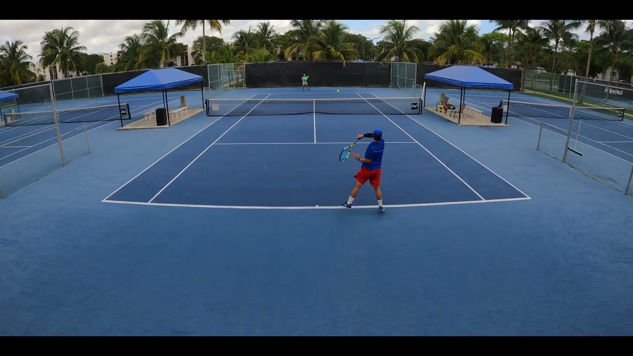UTR 7 vs UTR 8 USTA Level 5 Boca Delray Prize Money Men's Open Singles Classic Consolation Final