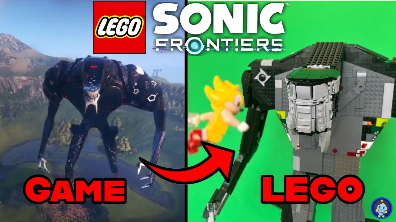 Я построил САМОГО БОЛЬШОГО босса Соника в LEGO