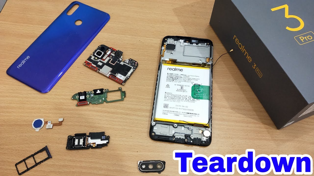 Realme 3 Pro Teardown & Disassemble | Remove & Replacement all Internal Parts | Open Back Cover 3Pro