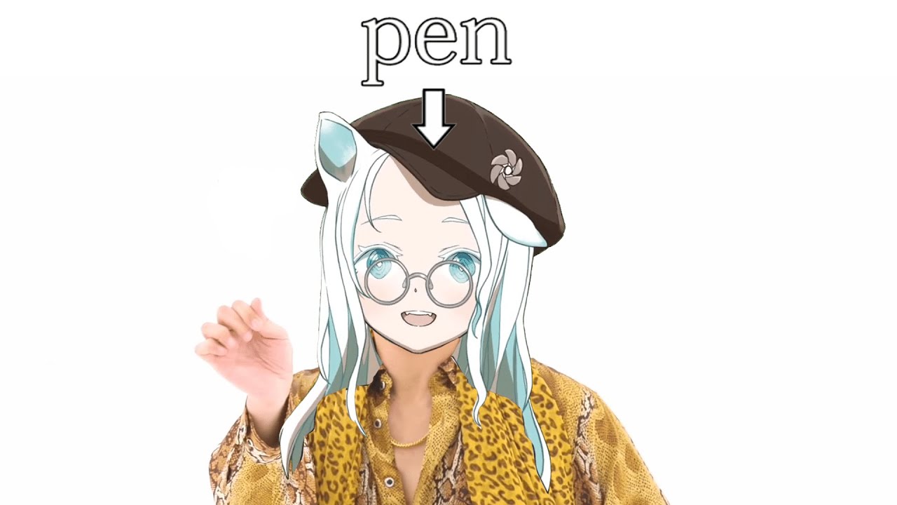 【EN SUBS】Miuneru Turns Herself Into a Pen