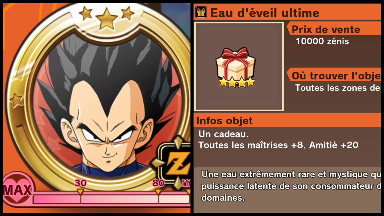 Dragon Ball Z Kakarot - Astuce : Farming Eau D'éveil Ultime