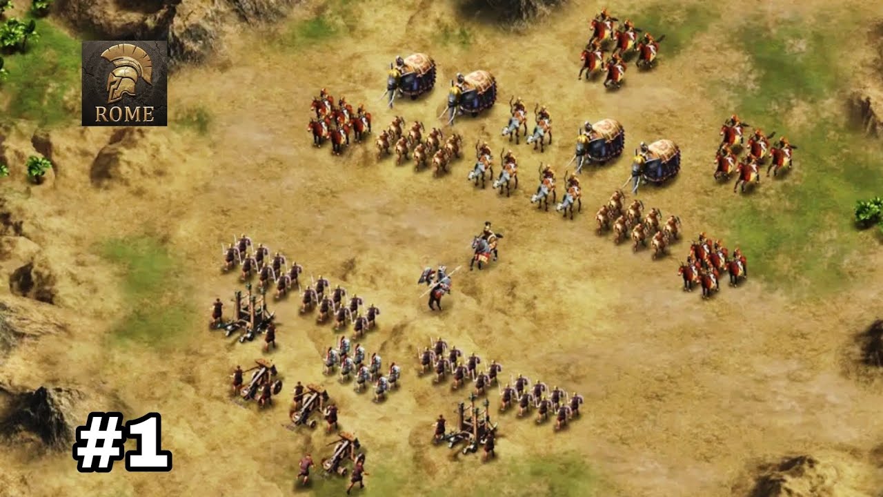 Как играть в Rome Grand War 🥵💀🏋️ геймплей на хинди/урду часть 1