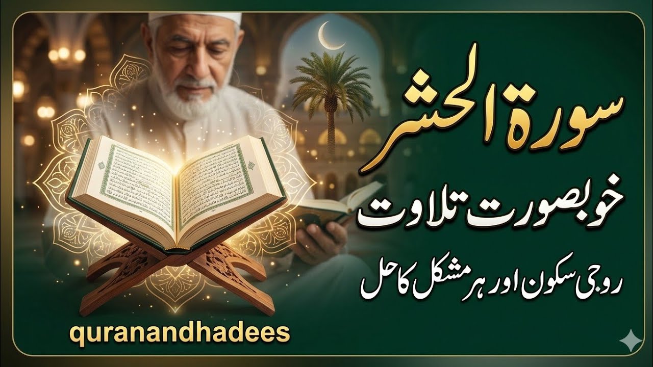 Surah Hashr | Powerful Quran Recitation for Protection | سورة الحشر​