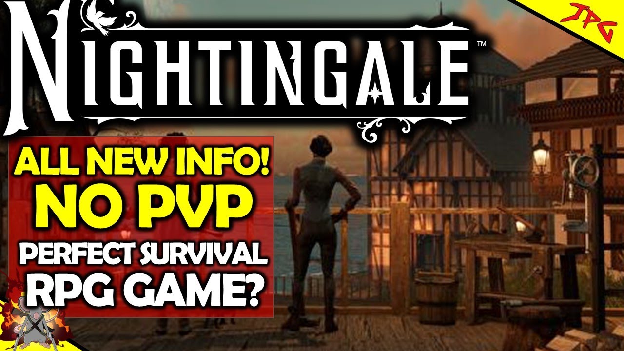 NIGHTINGALE NEW SURVIVAL GAME - New Info! No PVP - Huge Maps! Story And Lore Details!