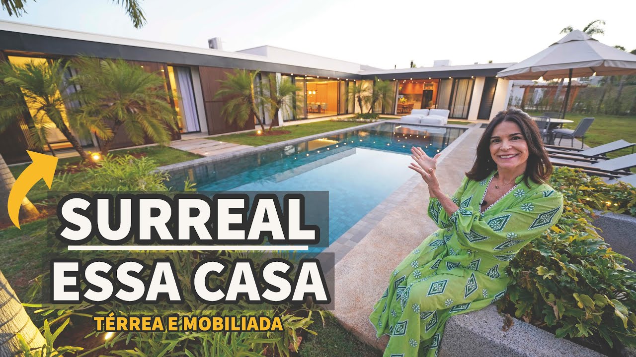 CASA CONTEMPOR&Acirc;NEA COM PROJETO DE INTERIORES MAIS LINDO QUE EU J&Aacute; VI