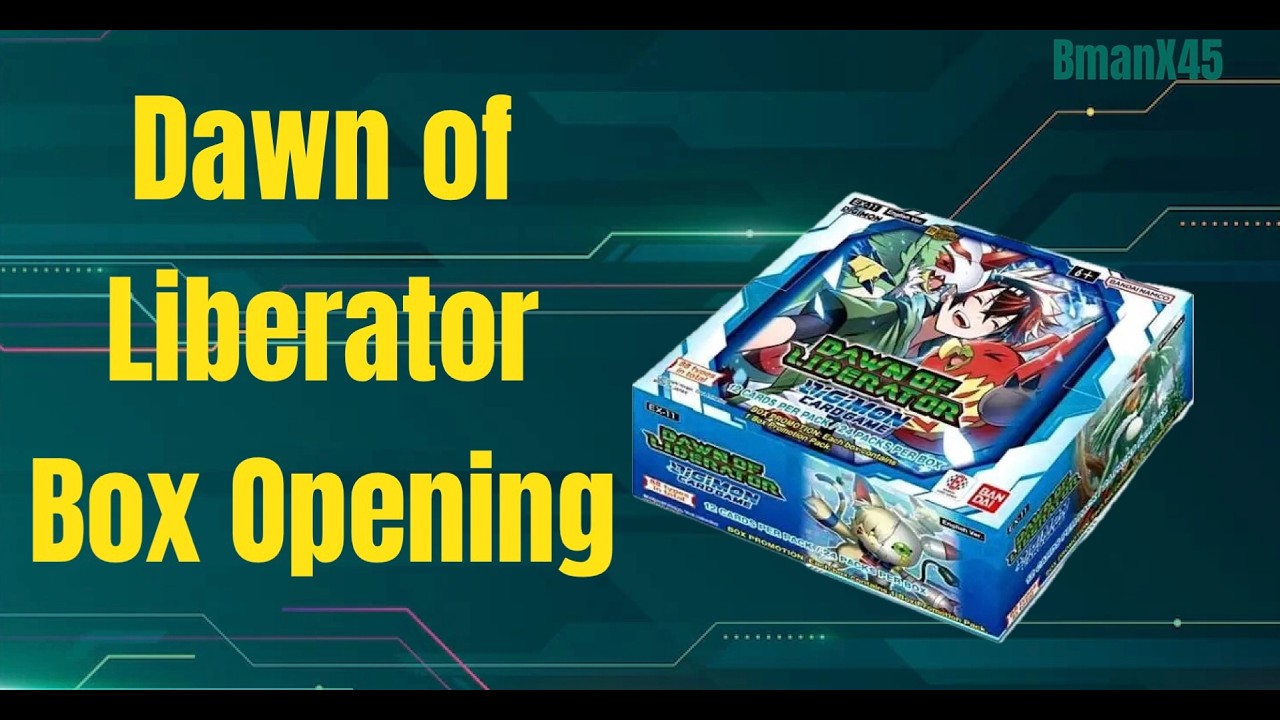 Digimon TCG: Dawn of Liberator EX11 - Double Box Opening #3