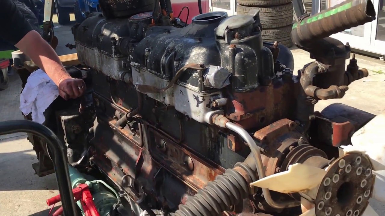 AEC AV760 ENGINE RUNNING