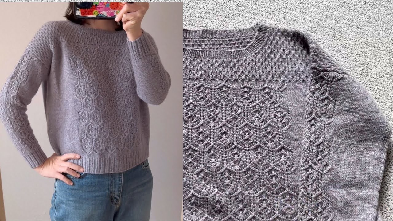 온갖 삽질끝에 완성한 🤨 마라맛 손뜨개 스웨터