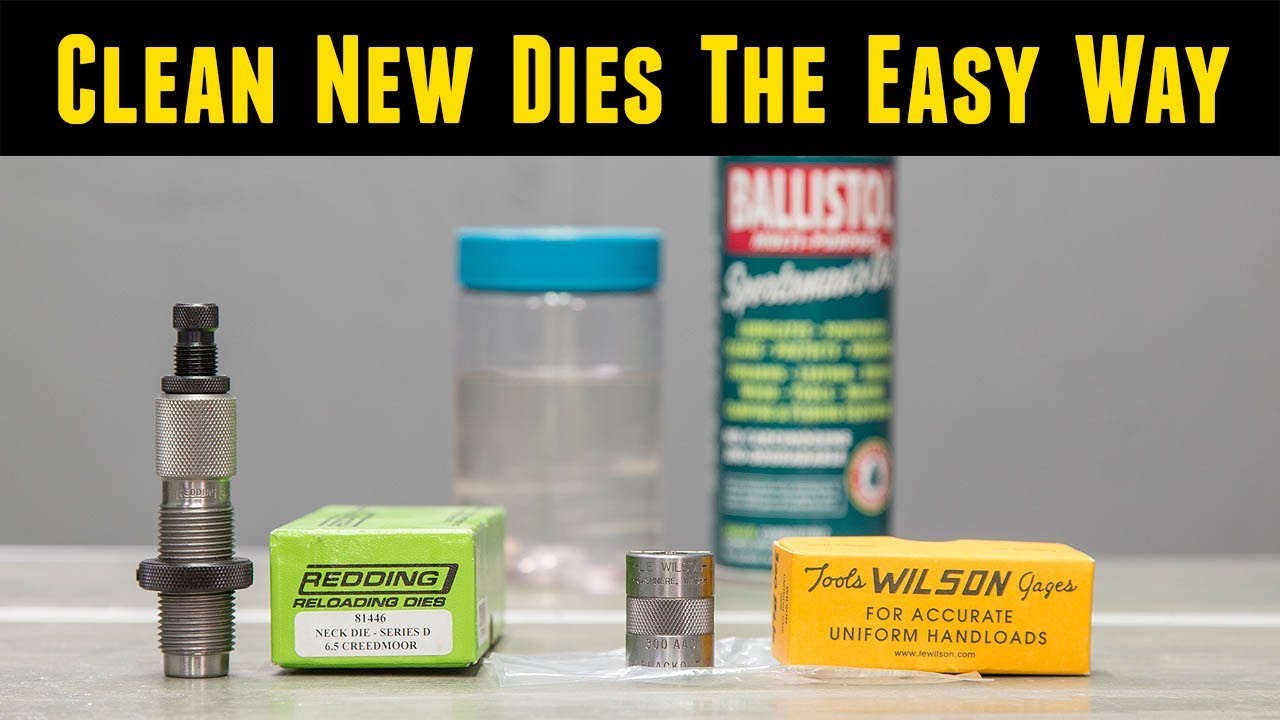 Quick Tip: First Time Die Cleaning