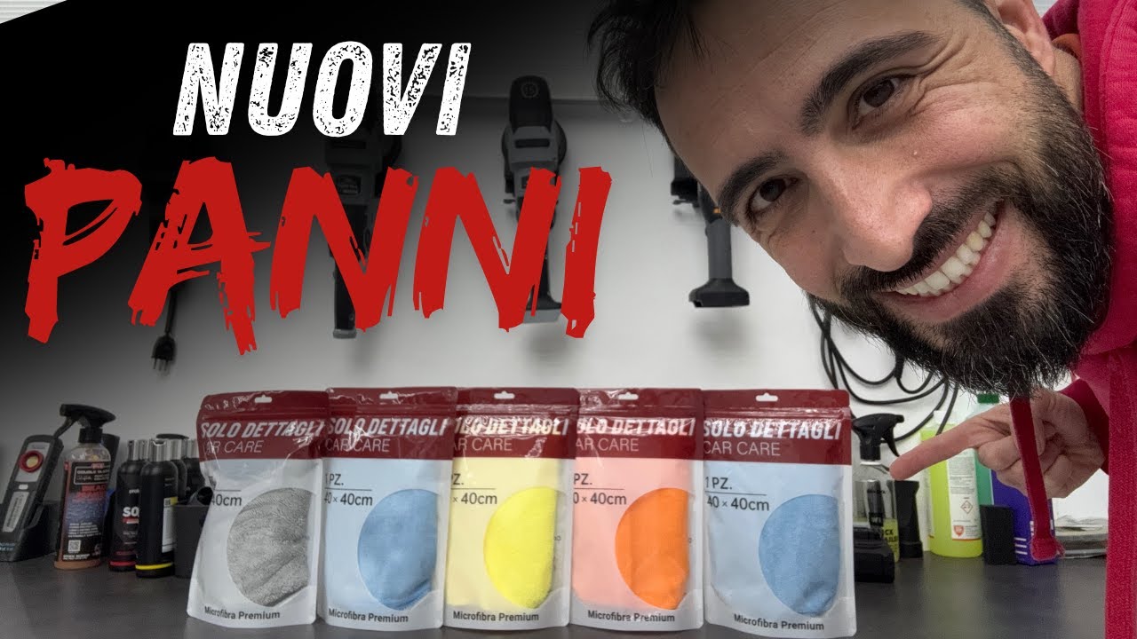 Cinque Nuovi Panni in Microfibra alla Solodettagli