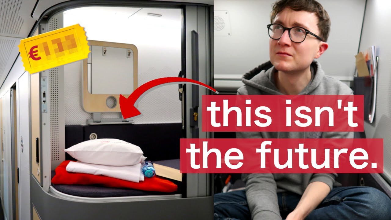 Everything wrong with Europe's new CAPSULE sleeper train | &Ouml;BB Minicabin
