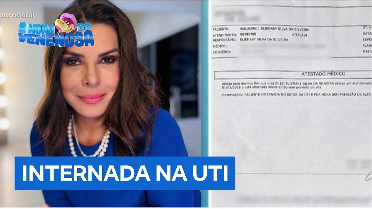 Mara Maravilha segue internada na UTI em SP e não tem previsão de alta