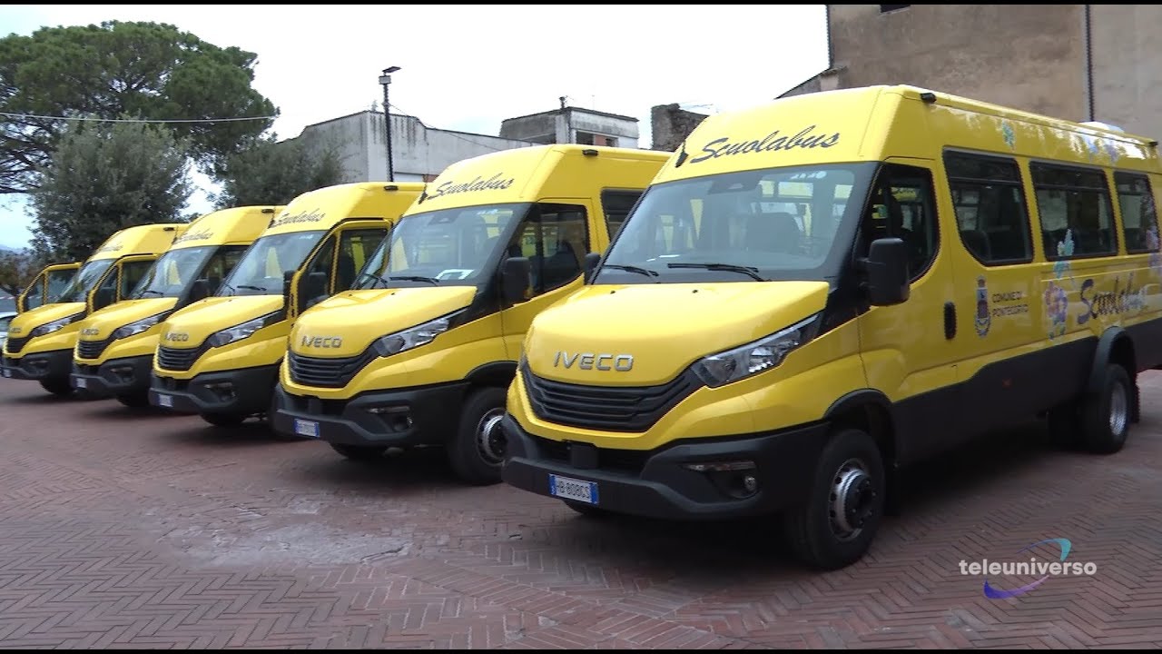PONTECORVO: Consegna nuovi Scuolabus del 31-10-2025