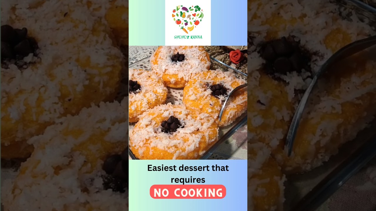 Easy No-Cook Dessert with Bread - Perfect for Beginners!