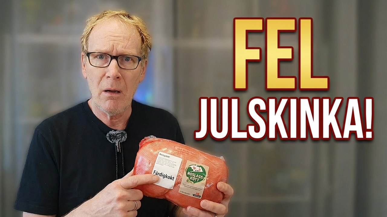 Mitt st&ouml;rsta julmats-fail: K&ouml;pte f&auml;rdigkokt skinka av misstag