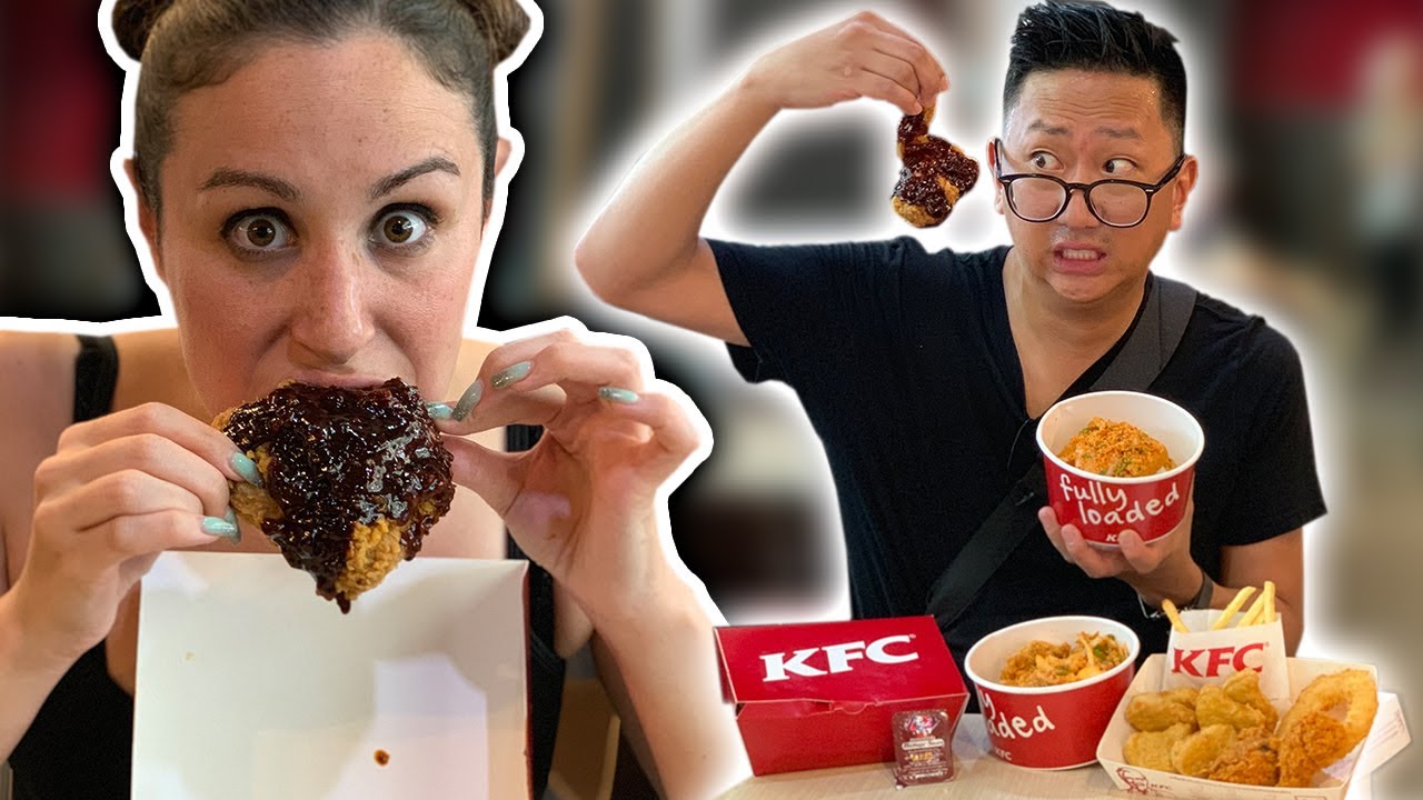 KFC in Thailand has The Worlds Spiciest Fried Chicken 🇹🇭🍗