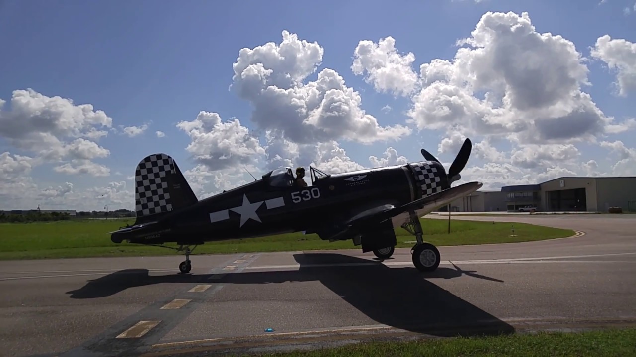 FG-1D Corsair First Flight Post Restoration