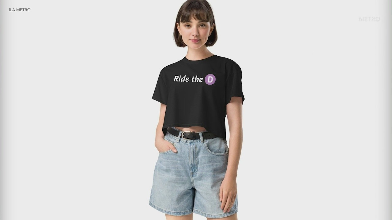 Metro selling 'Ride the D' shirts