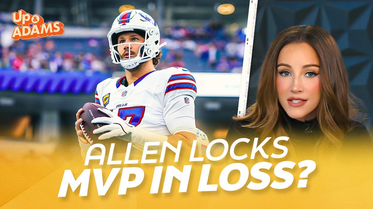 Did Josh Allen Lock in the NFL MVP Even with Loss at Rams? Kay Adams on NFL's Highest Scoring Game