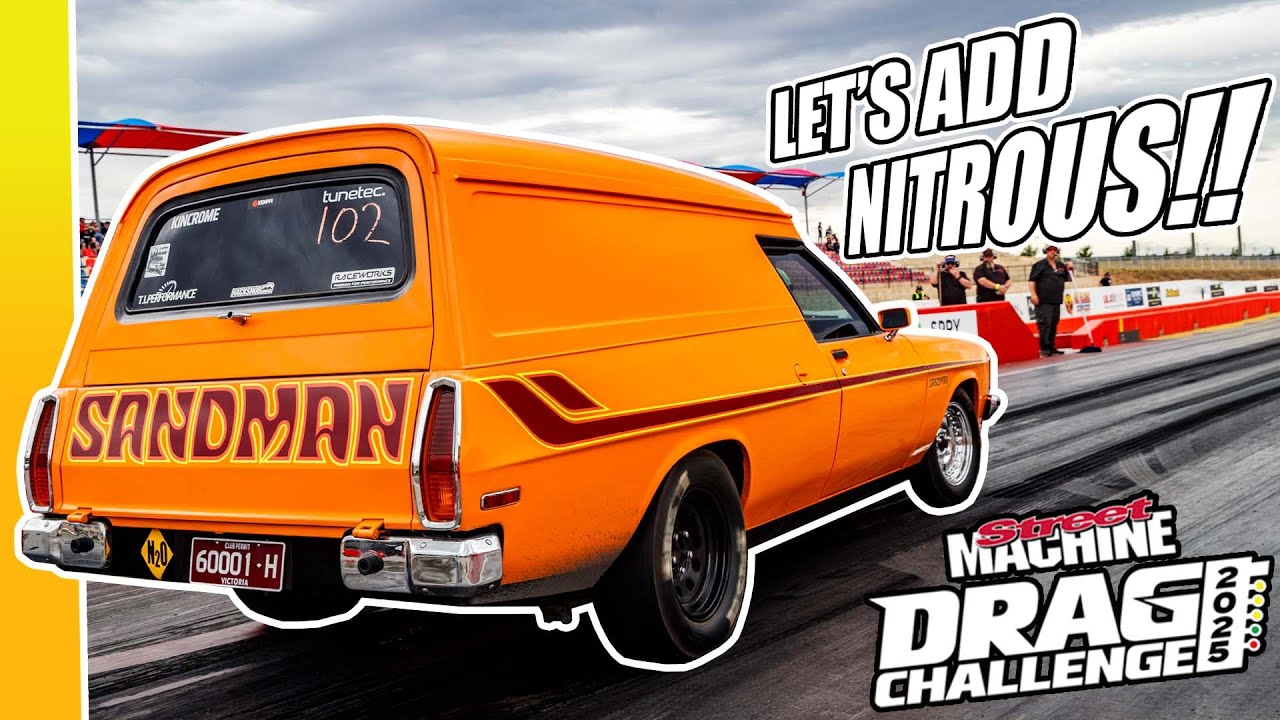Установка NITROUS на AUSSIE 308 Sandman в боксах на Drag Challenge 2025!!