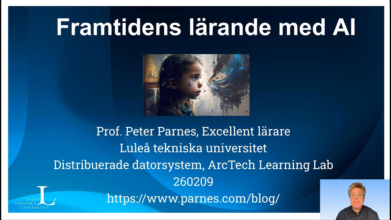 Framtidens lärande med AI - En introduktion av Professor Peter Parnes