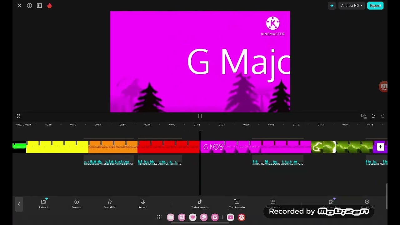 I voiced G Major 301's voice, From capcut tts voice