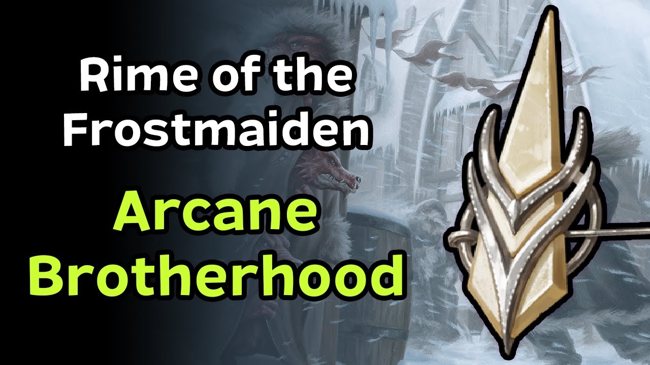 Arcane Brotherhood | Rime of the Frostmaiden NPC Guide
