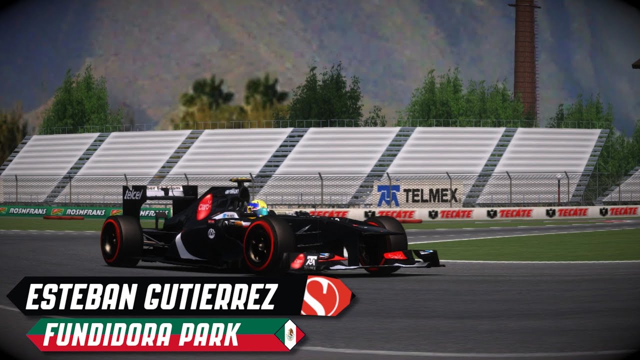 Esteban Guti&eacute;rrez | Sauber 2013 | Fundidora Park Raceway