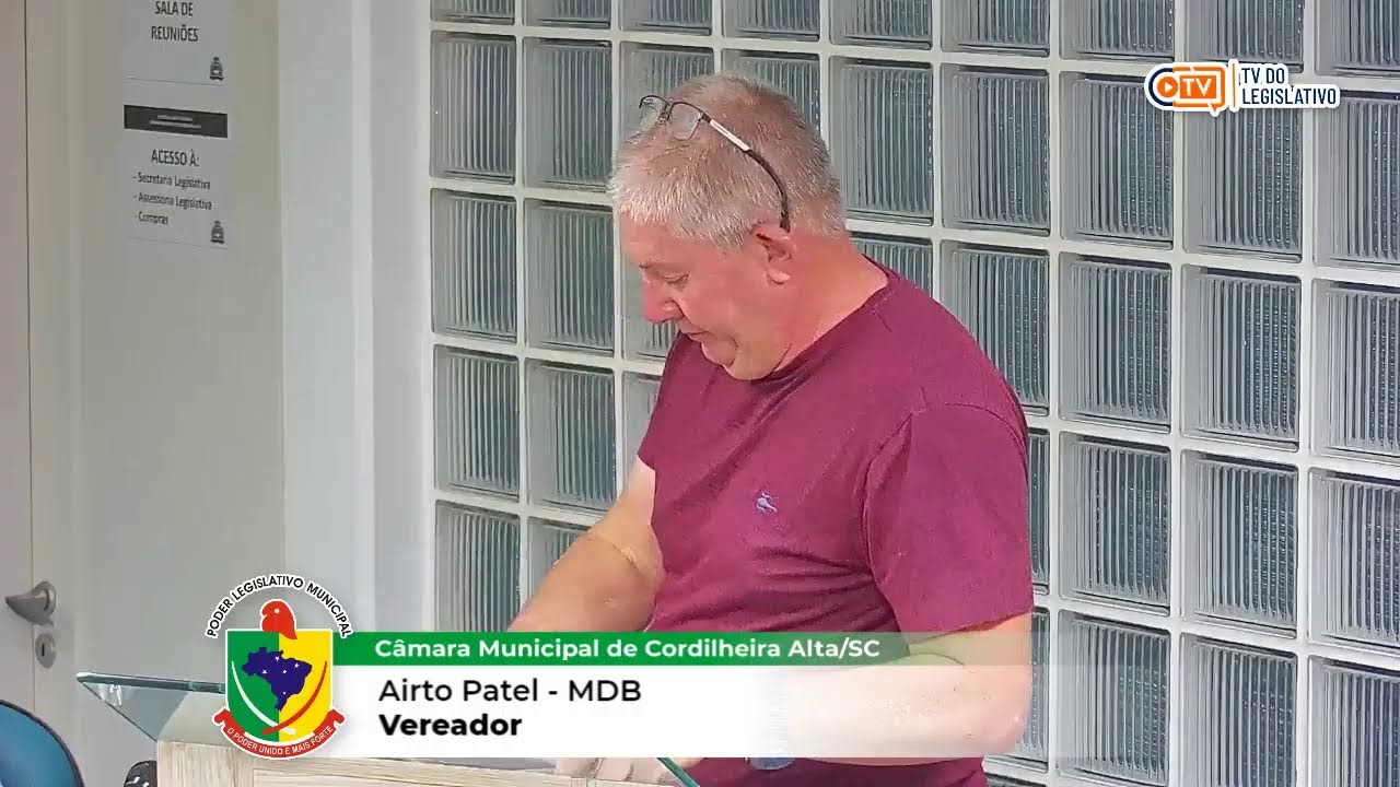 3ª sessão ordinária do mês de novembro de 2025