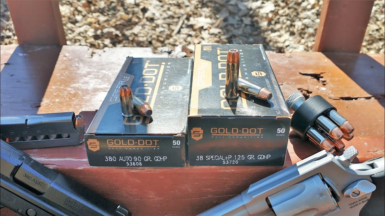 .380 ACP VS .38 Special - Speer Gold Dot