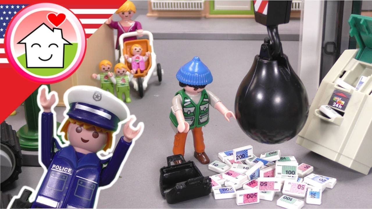 Playmobil Police - Chief Overbeck and the Wrecking Ball - The Hauser Family