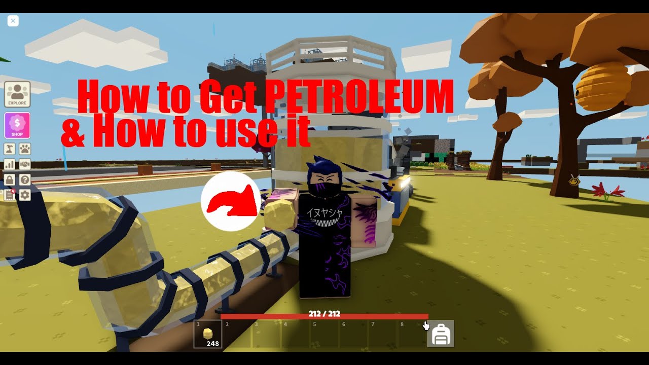 Easy Petroleum Farm! Roblox Islands