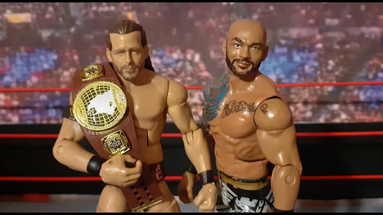 Ricochet vs Adam Cole Nxt North American Championship Match Action Figures