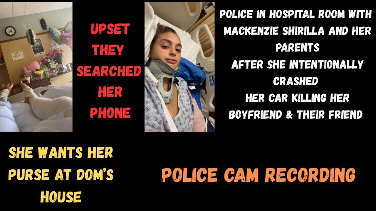 Mackenzie Shirilla's Bizarre Behavior In Hospital Following Crash That Killed her Boyfriend & Friend