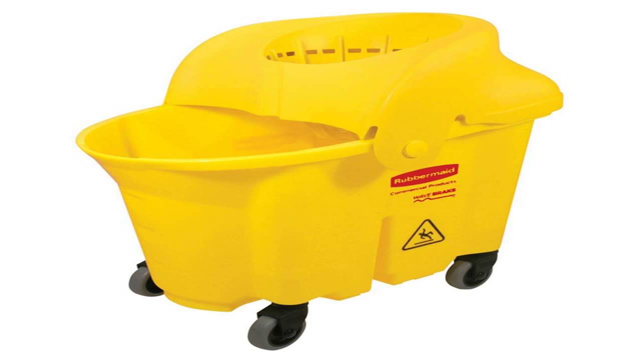 Rubbermaid Commercial FG759088YEL WaveBrake Institutional Combo Mopping Sys
