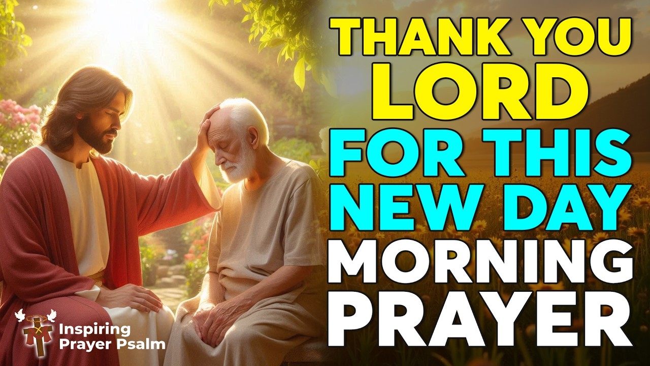 Thank You Lord for This New Day, New Mercy 🙏 Morning Prayer for Gratitude, Blessings & Peace
