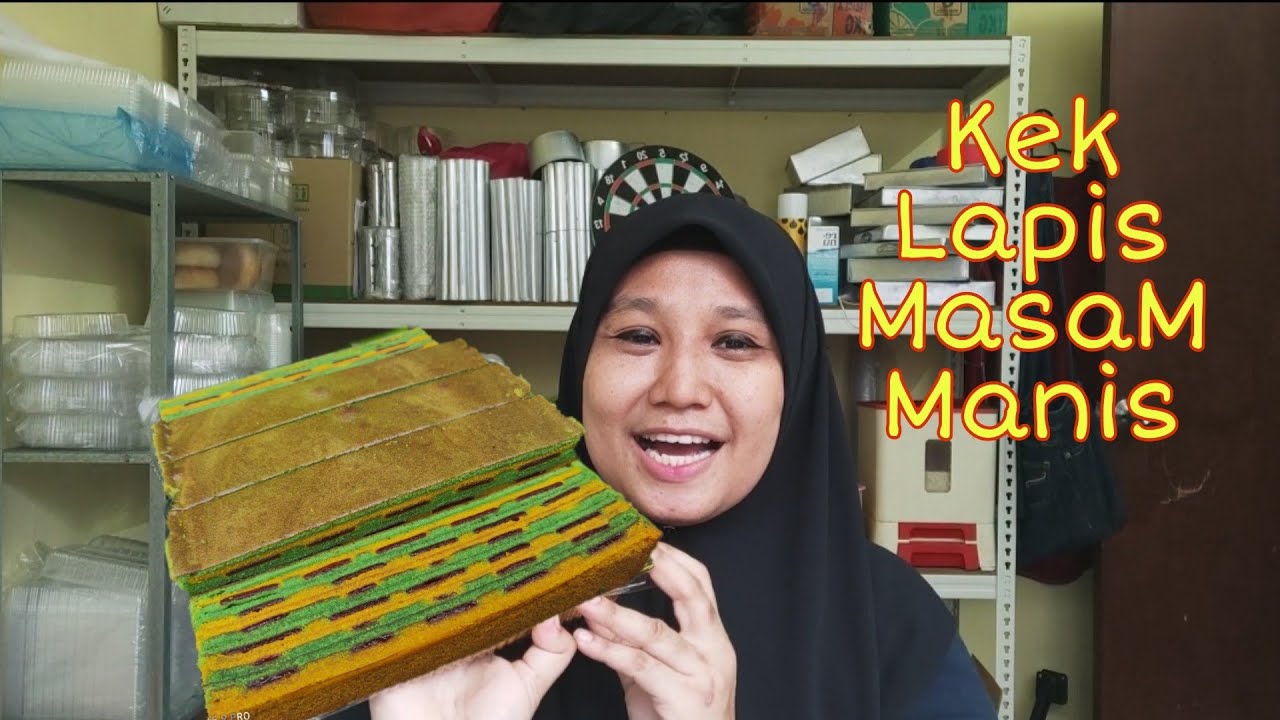 Kek Lapis Masam Manis kegemaran ramai