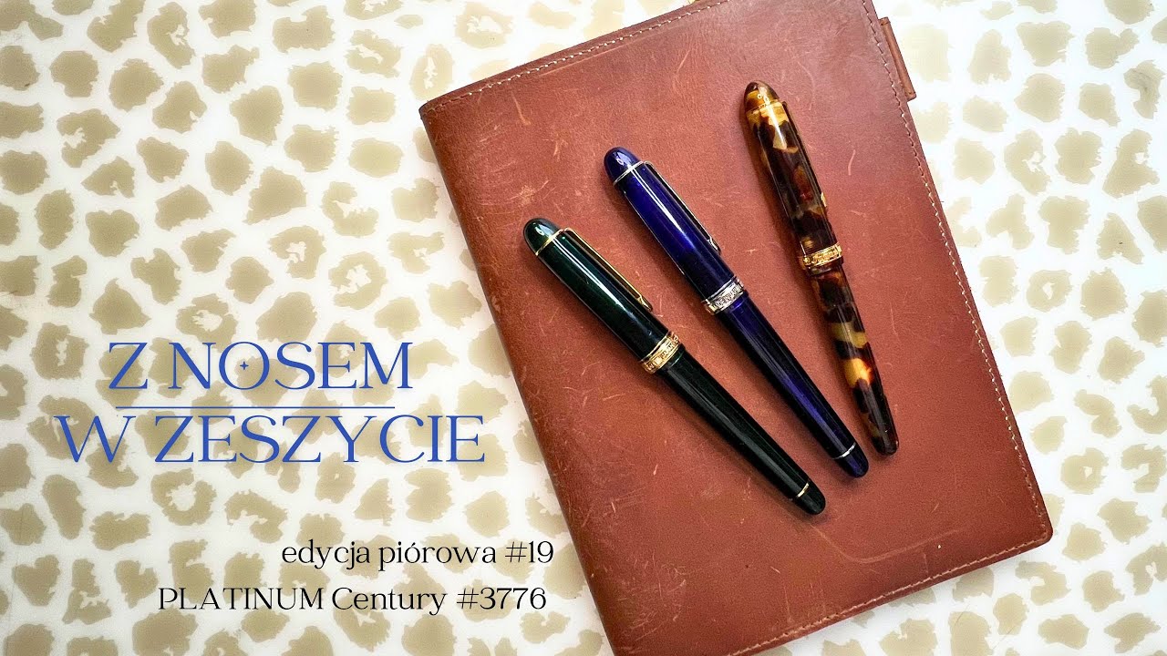 PLATINUM Century 3776 x 🖋️🖋️🖋️  czyli w poszukiwaniu pióra idealnego (część 1)