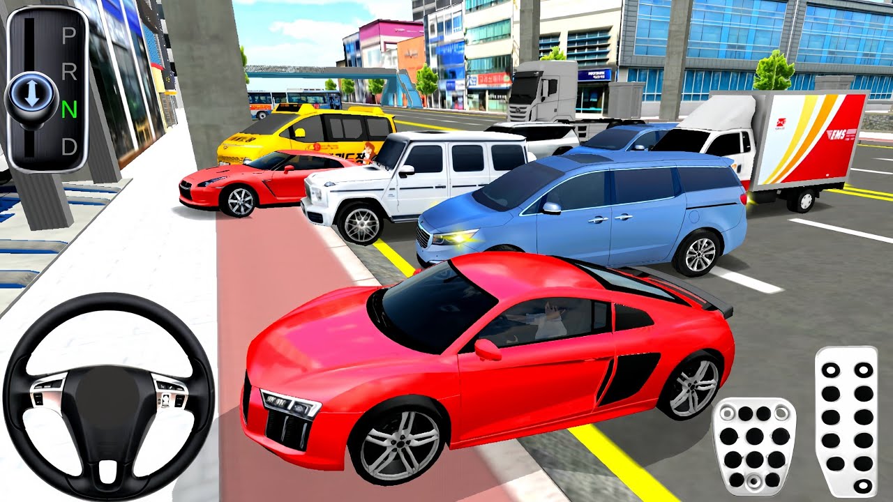 Auto Repair Shop with Unlimited Parking - 3D Driving Class Android Gameplay || Android Games - 2025